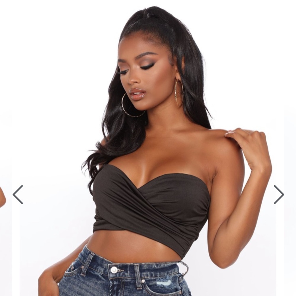 FASHION NOVA WRAP TOP